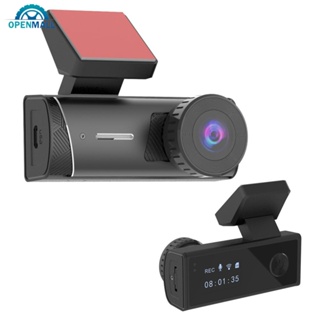 Openmall กล้องบันทึกวิดีโอ DVR Dash B8T3 HD มองเห็นกลางคืน เลนส์คู่ ติดตั้งง่าย 360 องศา สําหรับติดรถยนต์