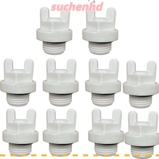 Suchenhd ข้อต่อท่อโพลีโพรพีลีน สีขาว ติดตั้งง่าย 10 ชิ้น