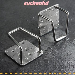 Suchenhd 1 ชิ้น ที่วางฟองน้ํา ของใช้ในครัวเรือน ของจิปาถะ ออแกไนเซอร์ อุปกรณ์ครัว ตะขออ่างล้างจาน