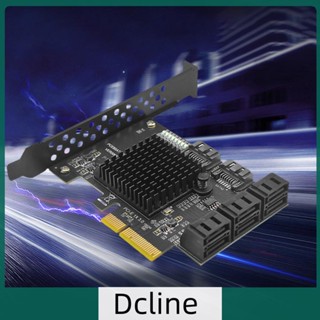 [Dcline.th] อะแดปเตอร์ควบคุม PCIE SSD SATA 3.0 GEN3 HDD 6Gbps สําหรับเคสคอมพิวเตอร์ 2U