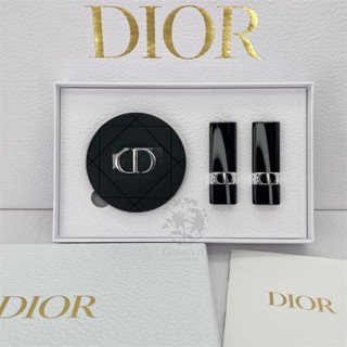 Vip ใหม่ Dior ชุดเครื่องสําอางลิปสติก เนื้อกํามะหยี่ 999 100 ชิ้น