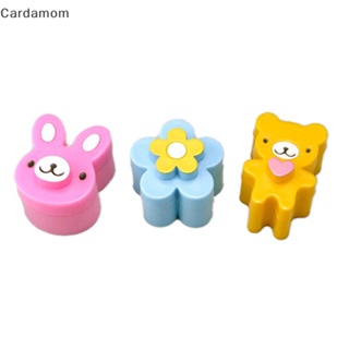 {CARDA} แม่พิมพ์ตัดคุกกี้ แซนวิช ขนมปัง เบนโตะ กระต่าย แพนด้า 3 ชิ้น {Cardamom}