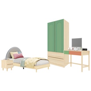 SB Design Square ชุดห้องนอน รุ่น Bingsoo สีไม้อ่อน แบรนด์ KONCEPT FURNITURE