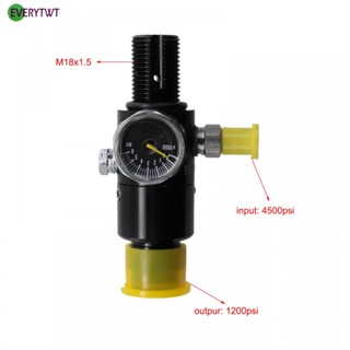 ⭐NEW ⭐Air Tank Regulator Tool With Gauge M18*1.5 Metal Output Pressure Regulator