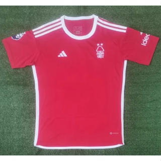 เสื้อกีฬาแขนสั้น ลายทีมชาติฟุตบอล Nottingham Forest Home 2023-24