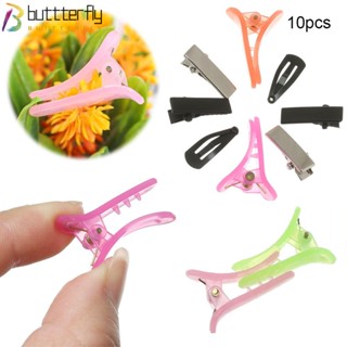 Buttterfly กิ๊บติดผม รูปตุ๊กตาเจ้าหญิงน่ารัก DIY สําหรับเด็ก 10 ชิ้น