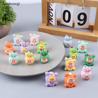 [hushcorgi] พร้อมส่ง ใหม่ จี้เรซิ่น รูปการ์ตูนเด็กทารกน่ารัก 3D เรืองแสง DIY อุปกรณ์เสริม สําหรับเคสโทรศัพท์