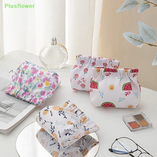 (Plusflower) กระเป๋าใส่เหรียญ หูฟัง แบบพกพา ปิดอัตโนมัติ สําหรับเดินทาง