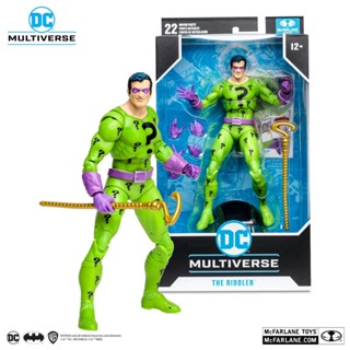 [BTF] Mcfarlane DC Classic Riddler Gotham Villain อุปกรณ์เสริม เคลื่อนย้ายได้ 23 ซม. KXZ2