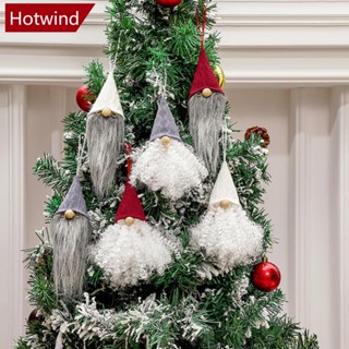 Hotwind จี้ตุ๊กตาซานตาคลอส คริสต์มาส สําหรับแขวนตกแต่งบ้าน 1 ชิ้น B9M2