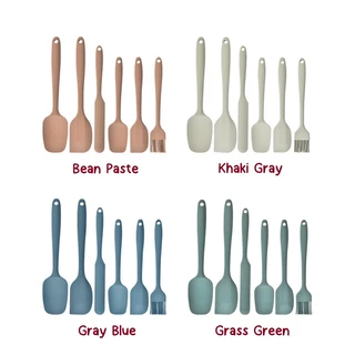 ไม้พาย ช้อนพาย ไม้ปาดครีม พายทาเนย แปรง ซิลิโคน Earth Tone Collection มีหลายขนาด หลายสี ให้เลือก