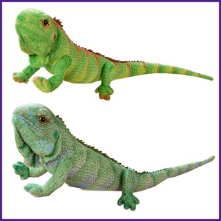 ตุ๊กตานุ่ม รูปการ์ตูนสัตว์ Iguana กิ้งก่า ของเล่นสําหรับเด็ก