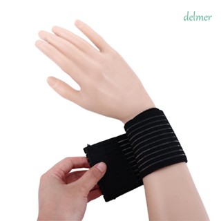 Delmer ผ้าพันข้อเท้า ยืดหยุ่น 40~180 ซม. สําหรับเล่นกีฬา