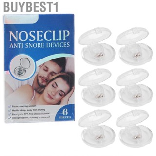 Buybest1 6pcs Snoring Prevention Nose  Silicone Magnetic Sleeping Solutio Hbh