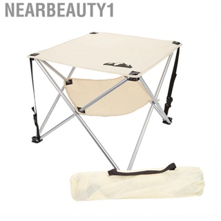 Nearbeauty1 Portable Folding Table  600D Oxford Cloth  Outdoor Mini X Type Bracket for BBQ