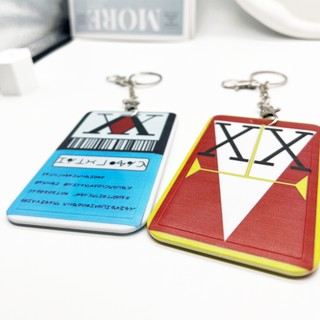 พวงกุญแจ จี้ห้อยป้ายทะเบียน PVC ลายการ์ตูนอนิเมะ Hisoka Kurapika Killua Zoldyck