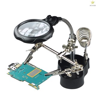 Desktop Magnifier with LED Light for Crafts and Sewing - Magnifying Glasses