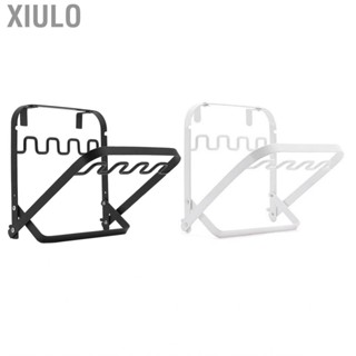 Xiulo Foldable Trash Bag Stand  Durable Stable Support Iron Holder for Outdoor