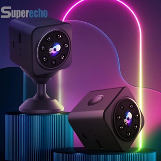 กล้องเฝ้าระวัง 2MP HD 1080P Mini WiFi วิสัยทัศน์กลางคืน สําหรับบ้าน [superecho.th]