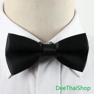 DeeThai ผูกโบว์ทักซิโด้ สำหรับผู้ชาย แฟชั่นผูกโบว์คลาสสิก แต่งออกงาน แฟชั่นสำหรับผู้ชาย bow tie