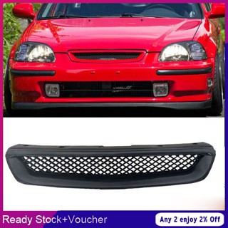 Shine Grille ตะแกรงกันชนหน้า ป้องกันหม้อน้ํา อะไหล่ดัดแปลง สําหรับ Civic 1996-1998