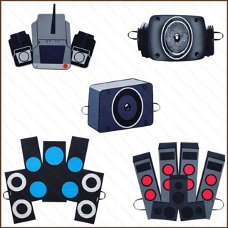 Kira Kids Skibidi หน้ากากคอสเพลย์ ฮาโลวีน Titan Speakerman TV Man Monitor Man Party เครื่องแต่งกายคอสเพลย์