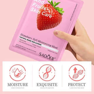มาส์กผลไม้ 🍓 ลดริ้วรอยมาร์คหน้า หมองคล้ำ ให้ความชุ่มชื้นและดูแลผิวอย่างล้ำลึก