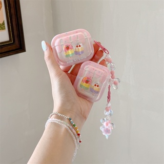 เคสหูฟังบลูทูธไร้สาย ลายไอศกรีม สามมิติ สําหรับ AirPods Pro2 Apple 1 2 3