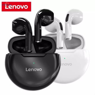 Vip Lenovo Ht38 หูฟังบลูทูธไร้สาย Tws 9d ระบบเสียงสเตอริโอ ควบคุมแบบสัมผัส ความล่าช้าต่ํา พร้อมไมโครโฟน กันน้ํา