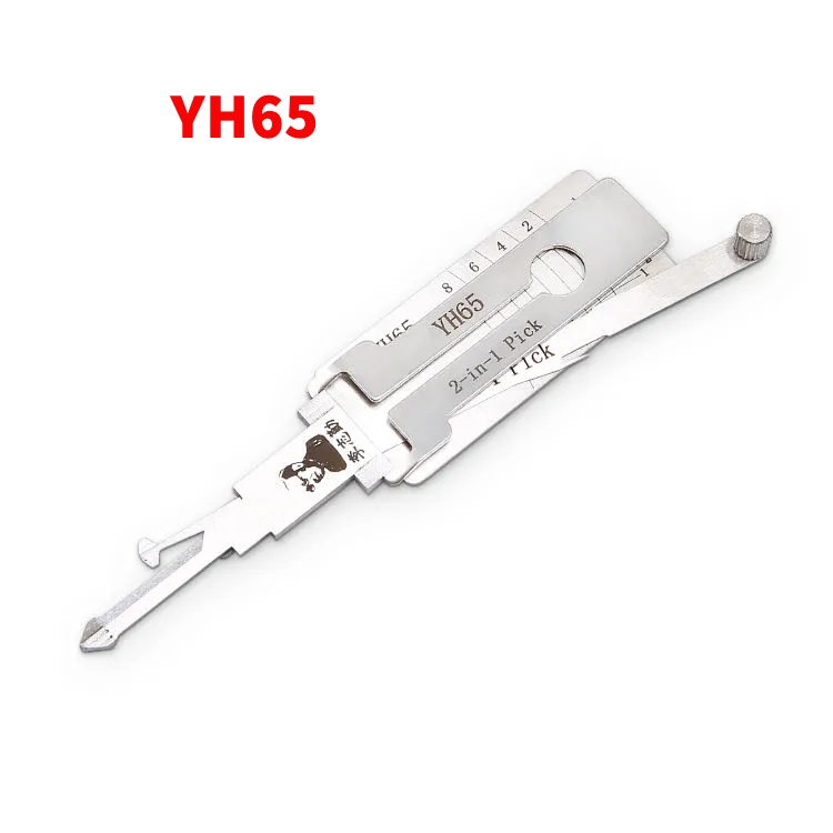 Lishi YH65 2-In-1 ตัวถอดรหัสปิ๊ก สําหรับ Yamaha R3