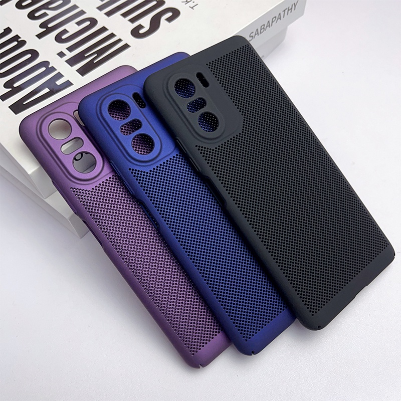 เคสโทรศัพท์มือถือแบบแข็ง บางมาก กันรอยนิ้วมือ กระจายความร้อน สําหรับ Xiaomi Redmi K40 Pro Poco F3 Pro