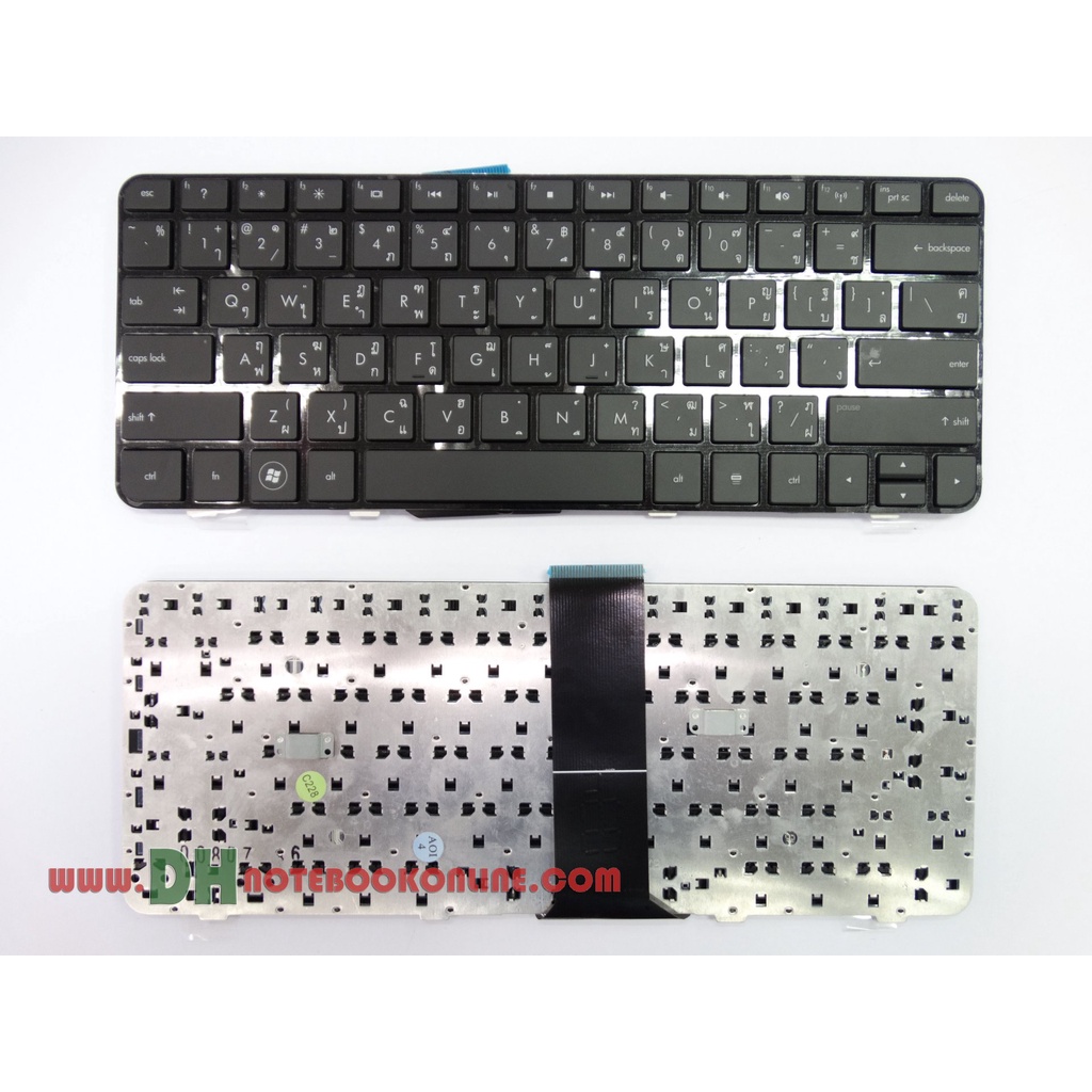 แป้นพิมพ์ คีย์บอร์ดโน๊ตบุ๊ค HP COMPAQ PRESARIO CQ32, G32, 105TX, 107TX, 109TX, DV3, 4000, 4048TX Laptop Keyboard