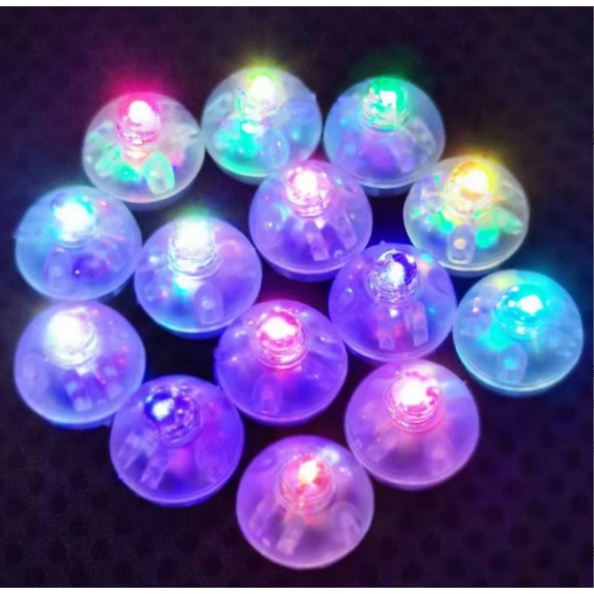 โคมไฟ LED รูปลูกโป่ง สีสันสดใส สําหรับตกแต่งเค้ก