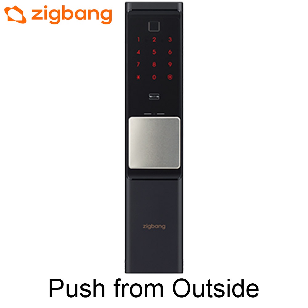 Zigbang Korea SHP-DR900+ Push from Outside Digital Door Lock Smart Gate Security