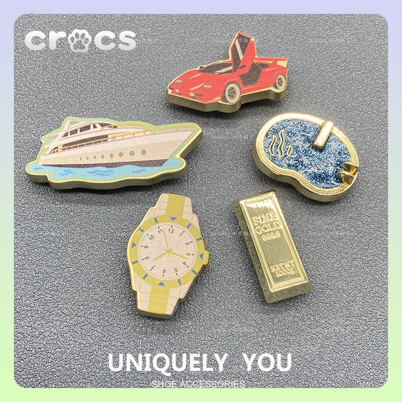 jibbitz crocs Metal yacht jibbitz crocs เกาหลี jibbitz set crocs jibbitz jibbitz crocs ของแทั