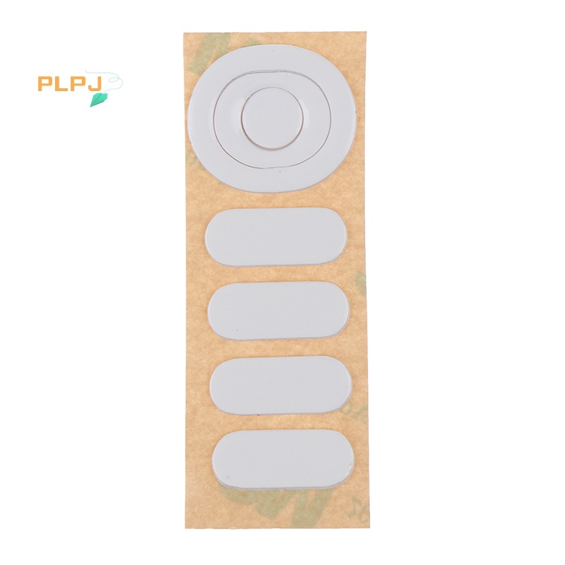 Plpj ใหม่ แผ่นรองเมาส์ ขอบโค้ง สีขาว สําหรับเมาส์ G304 G305 1 ชุด
