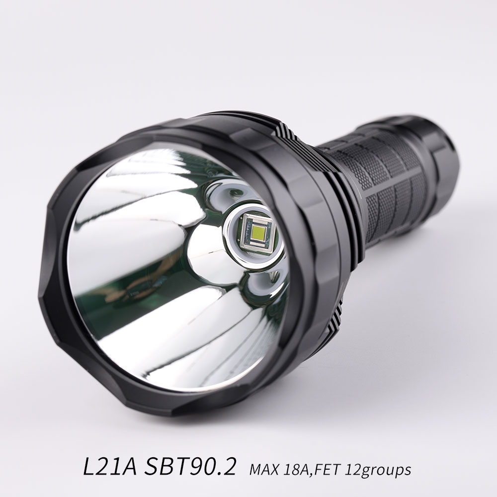 Convoy L21A SBT90.2 ,SFT-90 LHP73B 20A BUCK SFT-42R 10A SFT40 SFR-25R 8A BUCK 12groups, 21700 ไฟฉาย