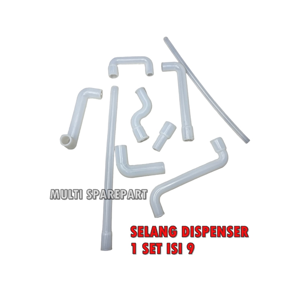 UNIVERSAL Dispenser Hose เนื้อหาสายยางร้อนและเย็น 9 เส้น ท่อตู้น้ําท่อ ร้อนเย็น