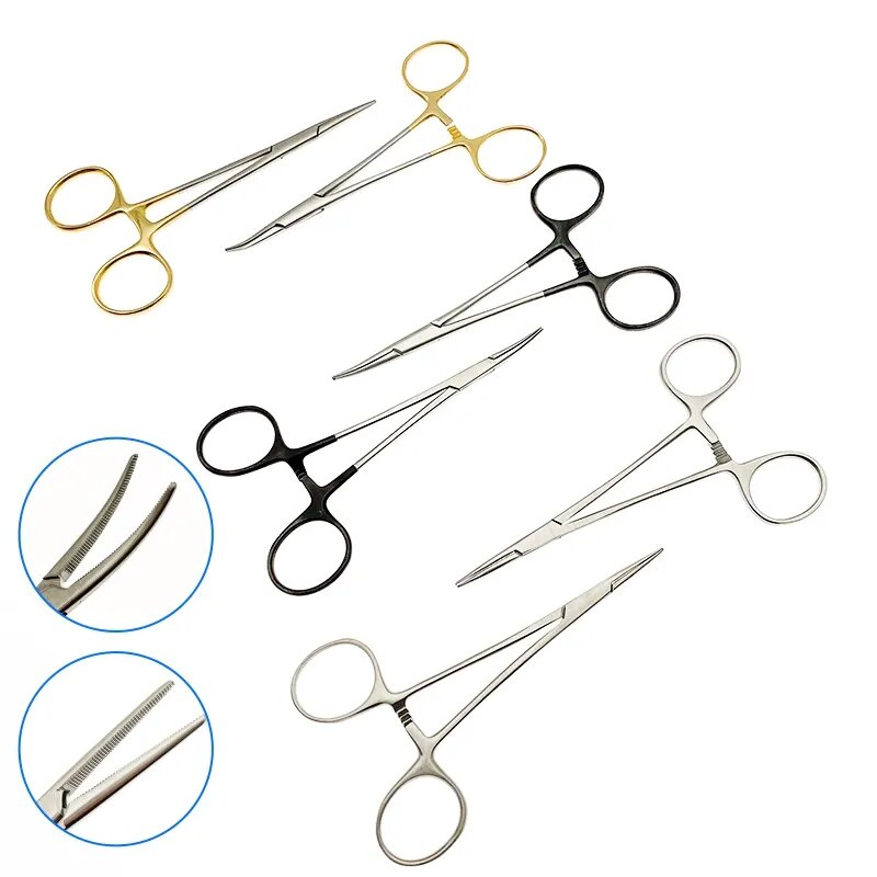 Hemostatic Clamp Forceps Surgical Forceps Hemostatic Forceps Pliers Double eyelid forceps