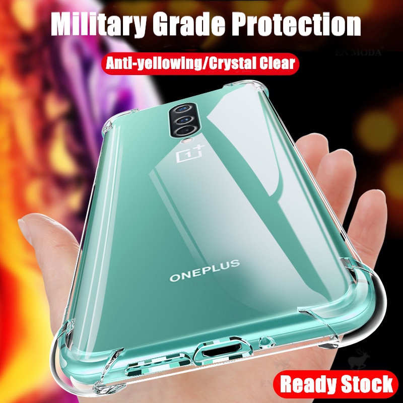 สําหรับ OnePlus 7 Pro GM1910 GM1911 GM1913 GM1915 GM1917 Slim Crystal Clear Soft Silicone Jelly Case