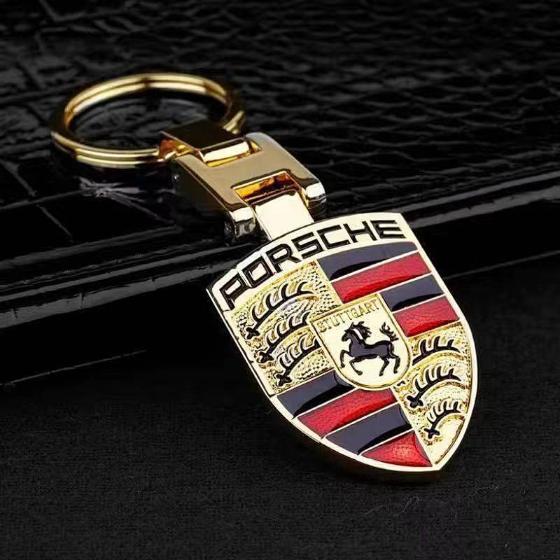 Individual Car Logo Keychain 4S Shop Business Promotional Novelties Metal Keychains Creative Car Key Ring WqZ8 - รูปที่ 2