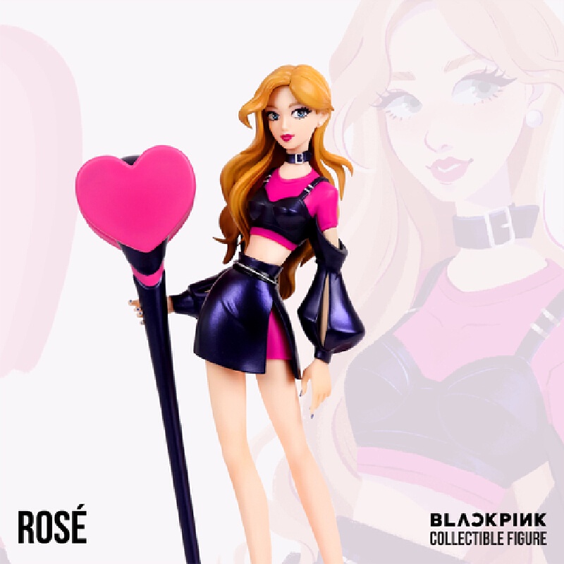 YG โมเดลฟิกเกอร์ Blackpink Collectible Figure_ROSE
