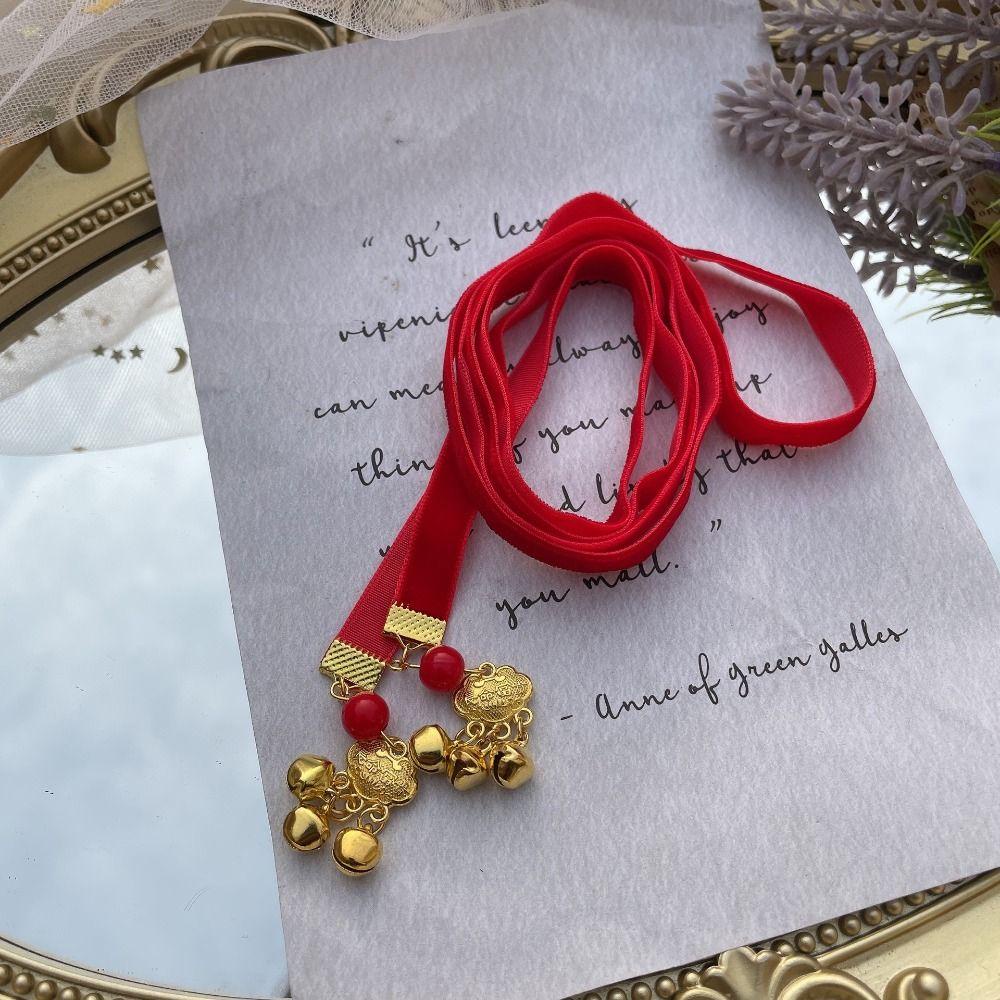 Mocho ยางรัดผมหางม้า แบบถัก ประดับพู่ สไตล์จีน ฮั่นฝู เจ้าหญิง หวานแหวว DIY สําหรับตกแต่งผม ปีใหม่ - รูปที่ 6