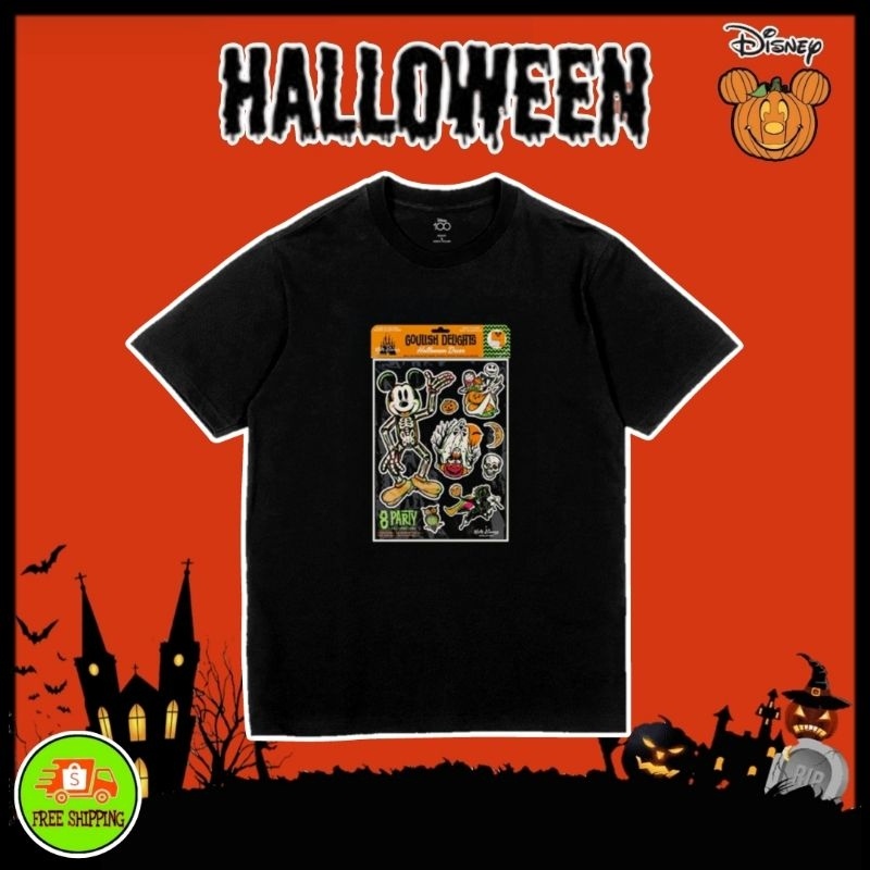 พร้อมส่ง เสื้อDisney ลาย Disney Halloween🎃 ( TM-038 )