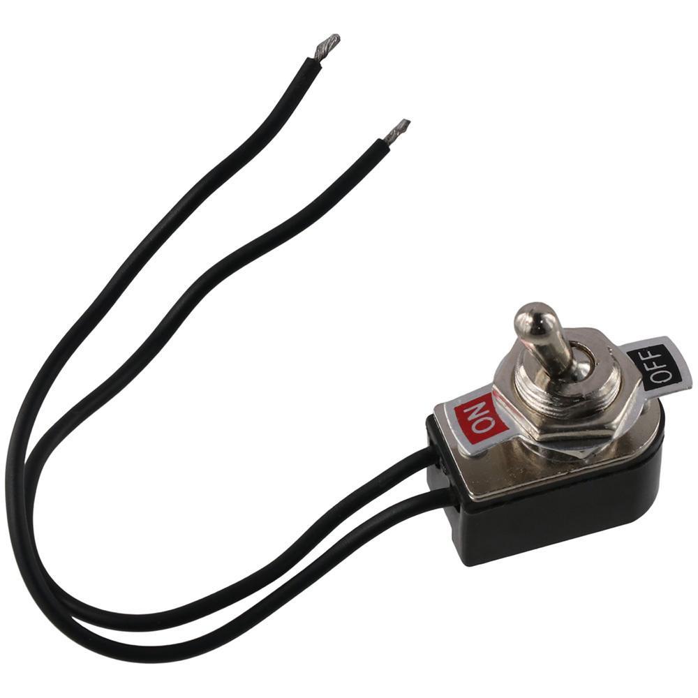 BAIHE Toggle Switch, 2 Pin Mini Toggle Rocker Switch, ติดตั้งง่าย Heavy Duty พร้อม 5 ตะกั่ว AC 6A/125V 3A/250V รถ ราคา ถูกที่สุด ดีลบีเคเค แกลเลอรีภาพที่ 7