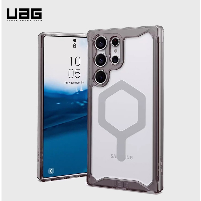 แม ่ เหล ็ กดูดชาร ์ จ UAG Plyo Series สําหรับ Samsung Galaxy S23 S24 Ultra S24 Plus S24plus S23ultra S24ultra S23 + S24 + Drop Protection Casing Full Back Cover