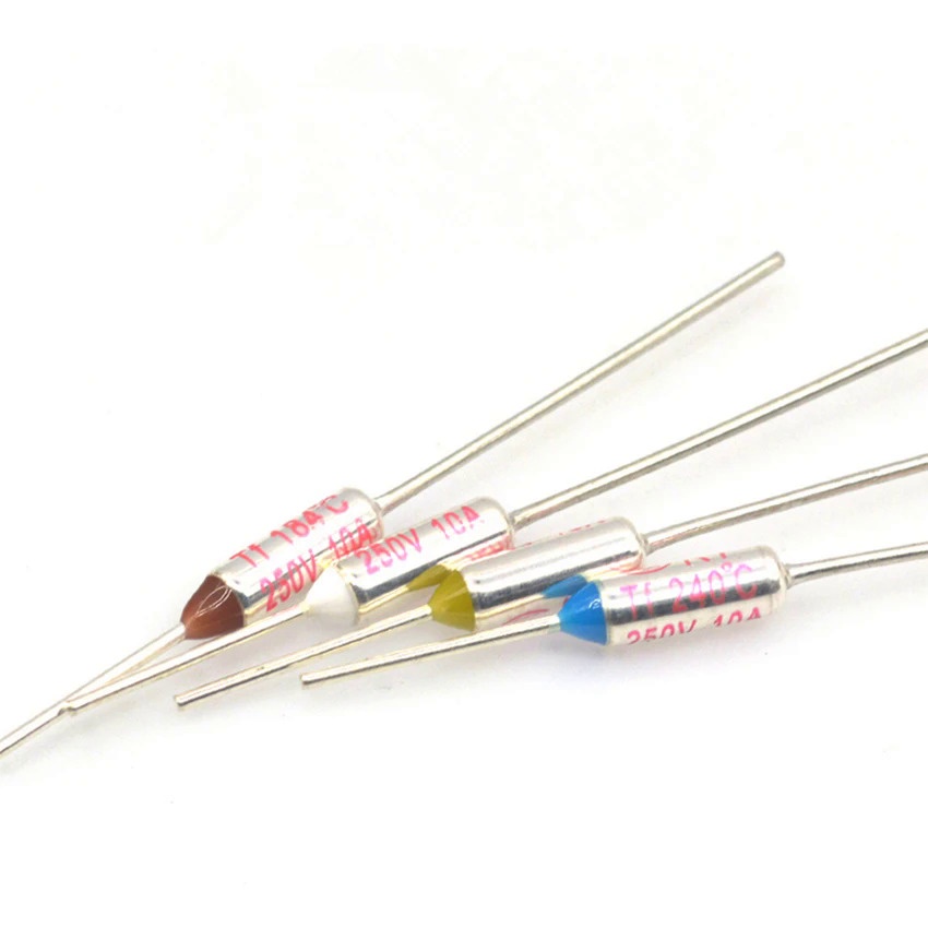 10 ชิ้น TF ความร้อนฟิวส์ RY 10A 250V อุณหภูมิ 72C 77C 98C 110C 133C 135C 142C 157C 162C 170C 185C 19