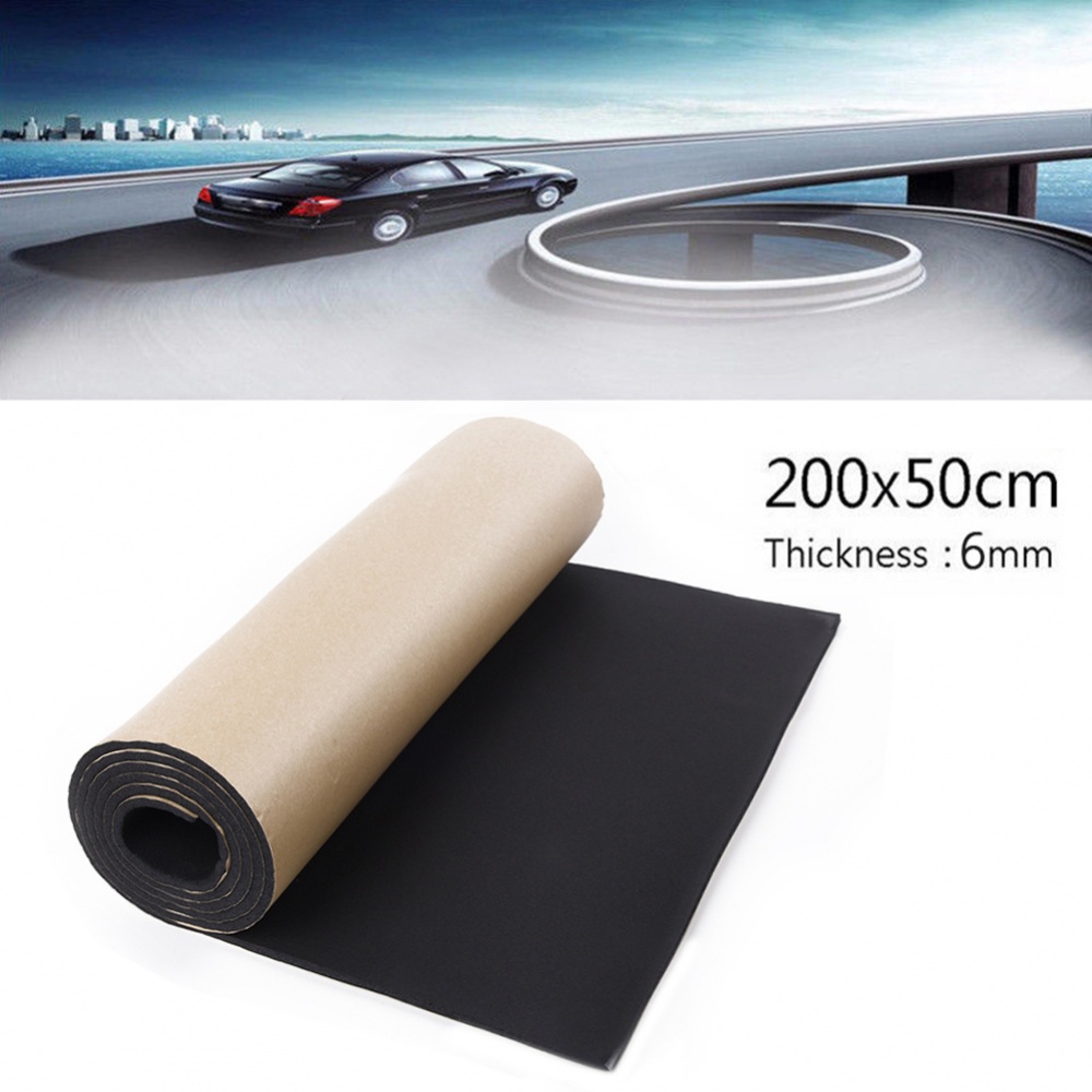 Vehicle Sound Deadening Adhesive Cell Foam Auto Proofing 200*50cm Soundproof