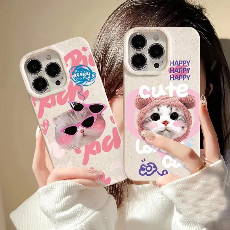 KIDDY ใช้กับ เคสไอโฟน เคสไอโฟน11 เคสไอโฟน15/ 14/13/12 /11Plus Pro Max 8/7 Plus X/XR นิ่มกันกระแทก เคสโทรศัพท์#818