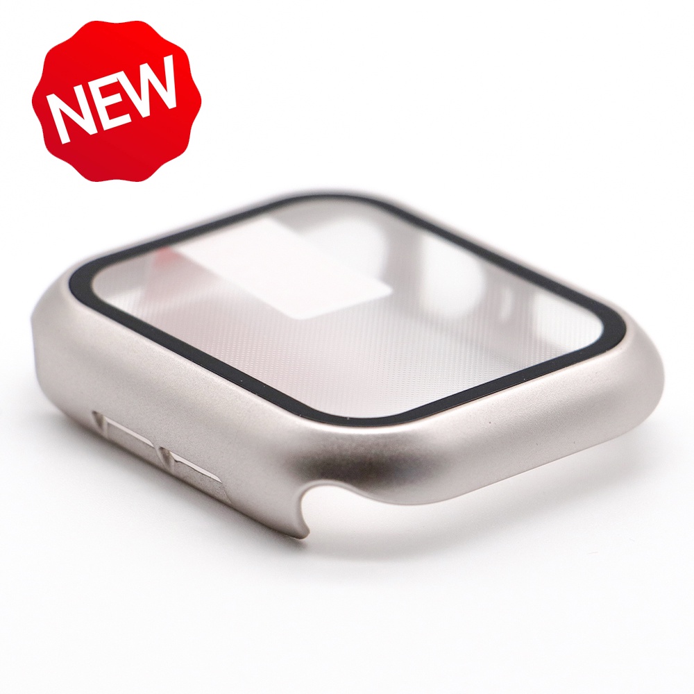 เคสกระจกนิรภัยกันรอยหน้าจอ อุปกรณ์เสริม สําหรับ Apple Watch 6 SE 5 4 44 มม. 40 มม. iWatch Serie 3 2 1 38 มม. 42 มม.